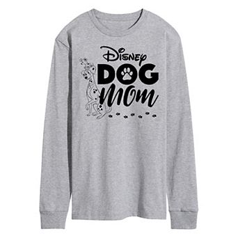 Disney's 101 Dalmatians Men's Dog Mom Long Sleeve Graphic Tee