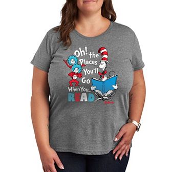 Plus Dr. Seuss When You Read Graphic Tee