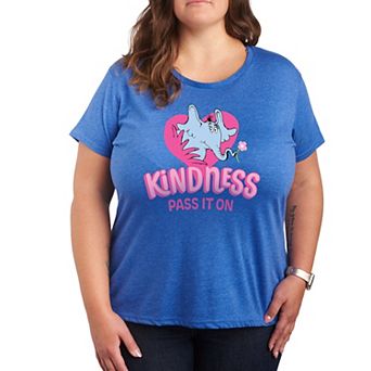 Plus Dr. Seuss Kindness Pass It On Graphic Tee