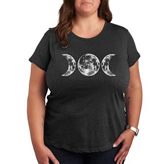 Plus Full Moon Phases Graphic Tee