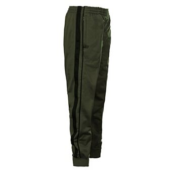Gioberti Boy's Athletic Track Jogger Pants With Ribbed Cuff Leg