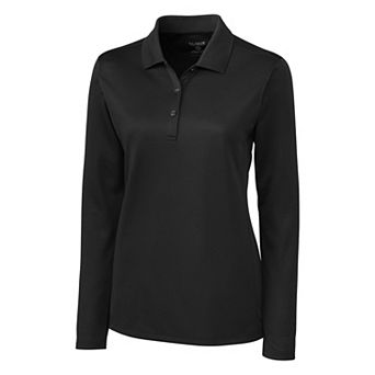 Clique Ice Pique Long Sleeve Tech Polo