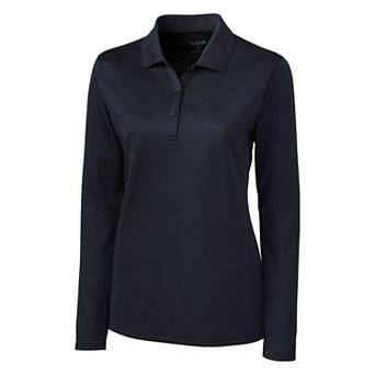 Clique Ice Pique Long Sleeve Tech Polo