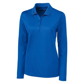 Clique Ice Pique Long Sleeve Tech Polo