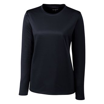 Clique Spin Eco Performance Long Sleeve Womens Tee Shirt