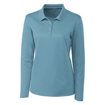 Clique Spin Performance Pique Long Sleeve Womens Polo