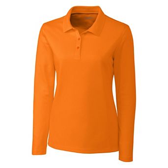 Clique Spin Performance Pique Long Sleeve Womens Polo