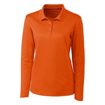 Clique Spin Performance Pique Long Sleeve Womens Polo