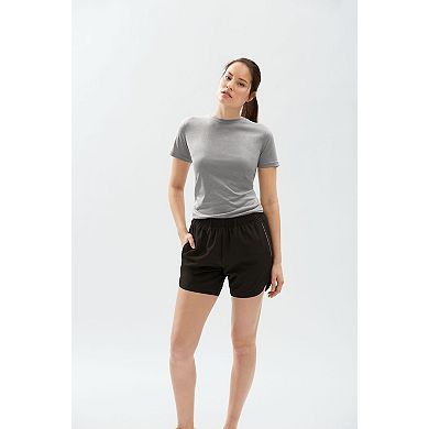 Clique Charge Active Womens Short Sleeve Tee