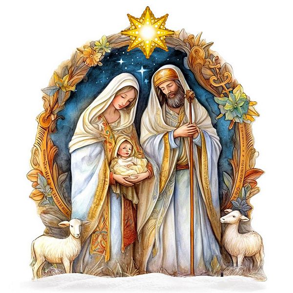 Nostalgic Nativity Scene Outdoor Decor by G. Debrekht Nativity