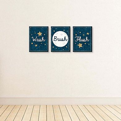 Big Dot Of Happiness Twinkle Twinkle Little Star - Kids Bathroom Rules 