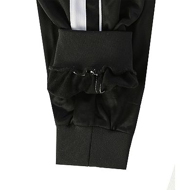 Gioberti Men's Athletic Track Pants With Ribbed Cuff Leg