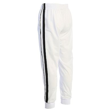 Gioberti Mens Athletic Track Pants With Ribbed Cuff Leg