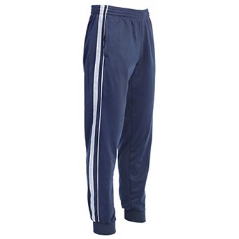 Gioberti Men's Athletic Track Pants With Ribbed Cuff Leg
