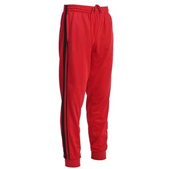 Gioberti Men's Athletic Track Pants With Ribbed Cuff Leg