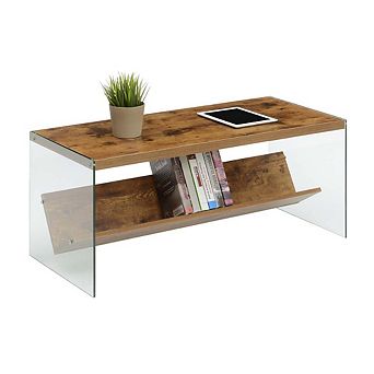 Convenience Concepts SoHo Coffee Table with Shelf