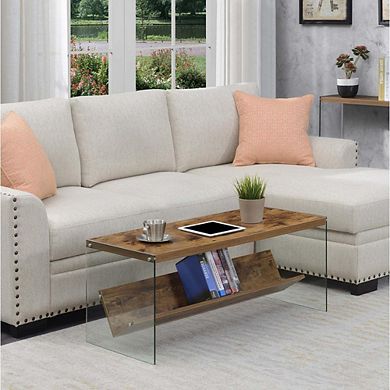 Convenience Concepts SoHo Coffee Table with Shelf