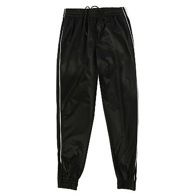 Gioberti Mens Athletic Track Pants With Ribbed Zipper Ankle Cuff