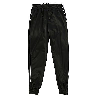 Gioberti Men's Athletic Track Pants With Ribbed Zipper Ankle Cuff