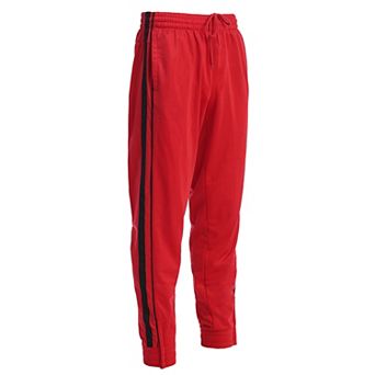 Gioberti Men's Athletic Track Pants With Ribbed Zipper Ankle Cuff