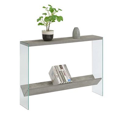 Convenience Concepts SoHo V Console Table with Shelf