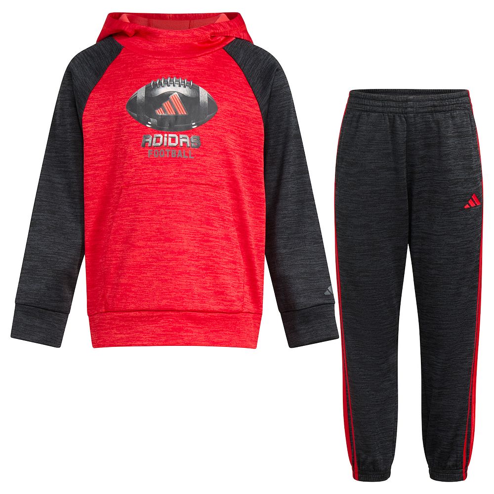 New Baby Boy Hooded Fleece Stuff Shirt Plus Jacket Color Black  Design Adidas MTPX9742 main image 0