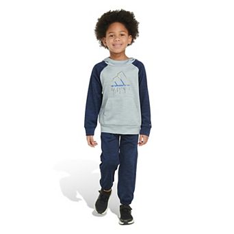 Boys 4-7 adidas Fleece Pullover Hoodie & Jogger Pants Set