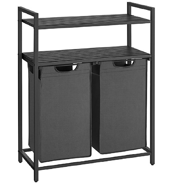 Laundry Hamper, Laundry Sorter With 2 Pullout And Removable Bags, 2