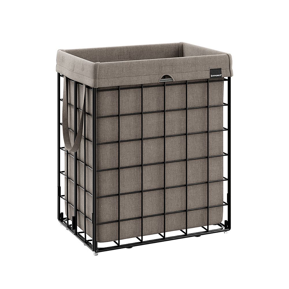 Laundry Collapsible Hamper With Metal Frame