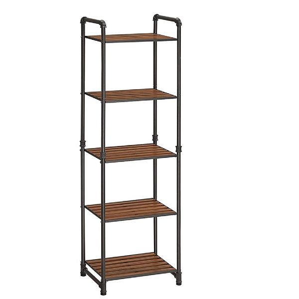 Bathroom Shelves, 5Tier Storage Rack, Plant Flower Stand, for Living