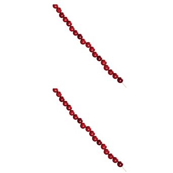 Cranberry String Garland (Set of 2)