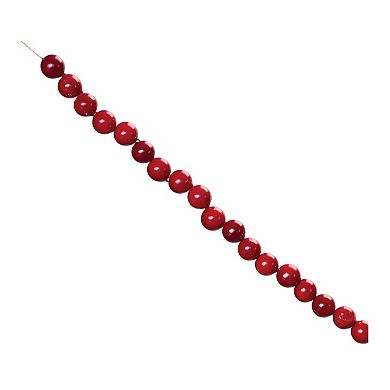Cranberry String Garland (Set of 2)