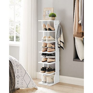 6-Tier Slim Corner Shoe Storage Rack