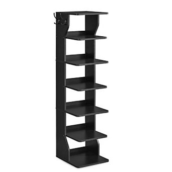 6 tier Slim Corner Shoe Storage Rack