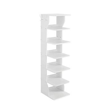 6 tier Slim Corner Shoe Storage Rack