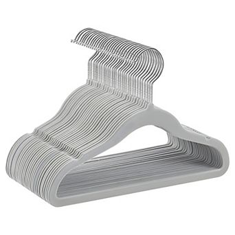 Velvet Children's Clothes Hangers - Secure Grip, Ideal for Ages 0-6 Years