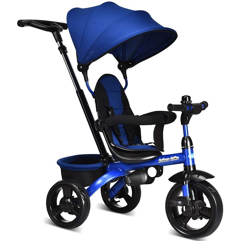 Schwinn tricycle with online push handle