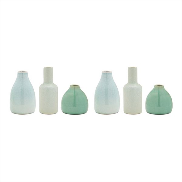 Ceramic Bud Vase (Set Of 6)