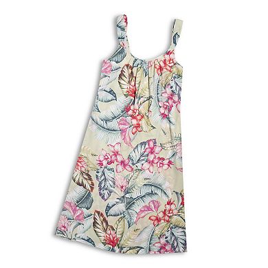 Women's Lilac+London Print Midi Nightgown