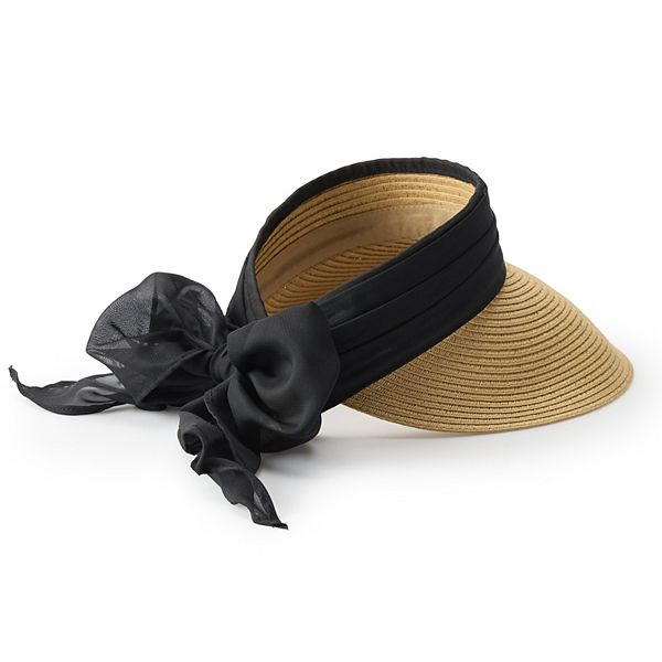 Women's LC Lauren Conrad Tie Back Visor - Natural