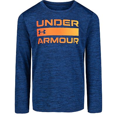 Boys 4 7 Under Armour Tech Twist Core Long Sleeve Tee