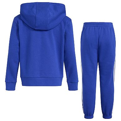 Boys 4-7 adidas Basic Fleece Zip-Up Hoodie & Jogger Pants Set