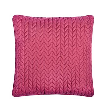 Five Queens Court Cabo Square Quilted Decorative Throw Pillow