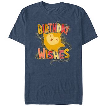 Men's Wish Birthday Wishes Star Graphic Tee