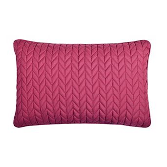 Five Queens Court Cabo Quilted Boudoir Decorative Throw Pillow