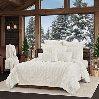 Five Queens Court 3 pc Caress Quilt Set