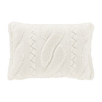 Five Queens Court Caress Gold Quilted Boudoir Decorative Throw Pillow