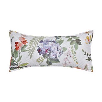 Five Queens Court Claudia Quilted Boudoir Decorative Throw Pillow