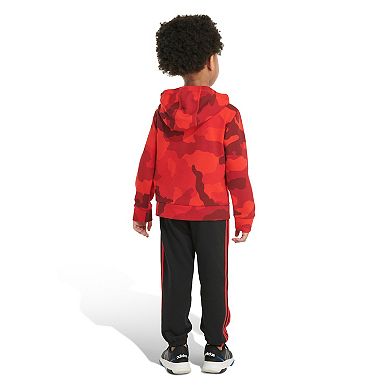 Boys 4-7 adidas Fleece Hooded Pullover & Joggers Set