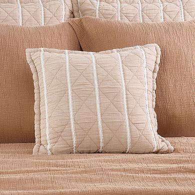 Five Queens Court Pacifica Square Decorative Throw Pillow Cover
